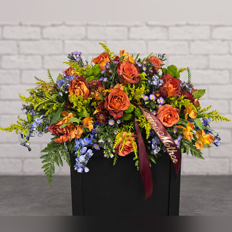 Fall Expressions Casket Spray